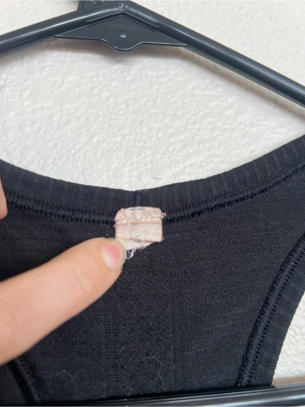 lululemon athletica swiftly tech Black Racerback